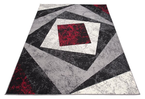 TA Koberec K855A BLACK CHEAP PP CRM Sivý Obdĺžnikový Rozmer: 60x100 cm