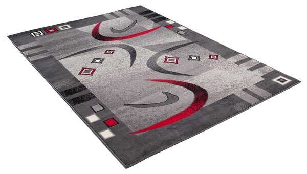 TA Koberec 4596A DARK GRAY CHEAP PP CRM Sivý Obdĺžnikový Rozmer: 60x100 cm