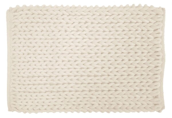 Krémová kúpeľňová predložka 50x80 cm Ariel – douceur d'intérieur
