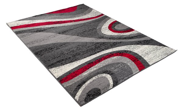 TA Koberec D317A DARK GRAY CHEAP PP CRM Sivý Obdĺžnikový Rozmer: 60x100 cm