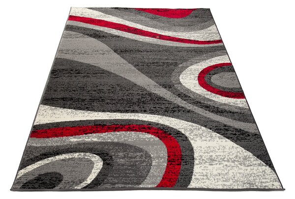 TA Koberec D317A DARK GRAY CHEAP PP CRM Sivý Obdĺžnikový Rozmer: 60x100 cm