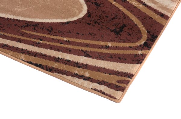 TA Koberec 2640C BROWN CHEAP PP BGX Béžový Obdĺžnikový Rozmer: 80x200 cm