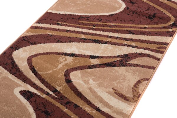 TA Koberec 2640C BROWN CHEAP PP BGX Béžový Obdĺžnikový Rozmer: 80x200 cm