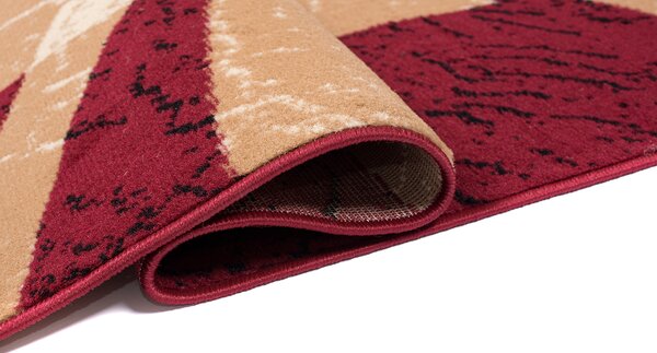 TA Koberec 3707A RED CHEAP PP BLX Krémový Obdĺžnikový Rozmer: 60x100 cm