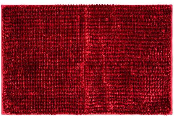 Kúpeľňová predložka Ella micro červená, 50 x 80 cm
