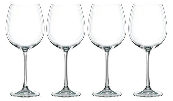 Súprava 4 pohárov z krištáľového skla Nachtmann Vivendi Premium Bordeaux Set, 727 ml
