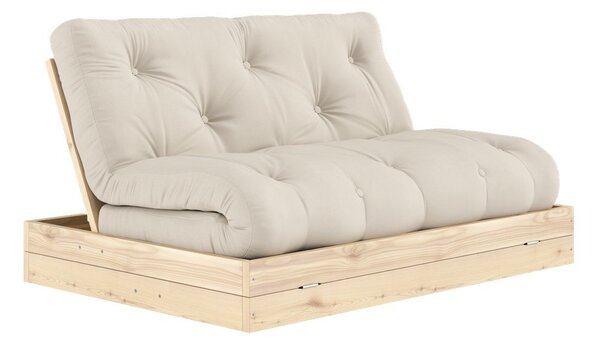 Béžová rozkladacia pohovka 145 cm Flip – Karup Design