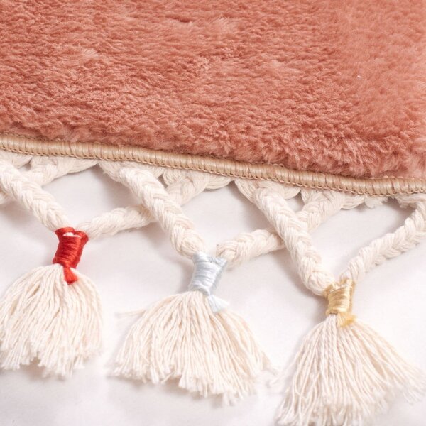 Hnedá kúpeľňová predložka 50x75 cm Tuft – Foutastic