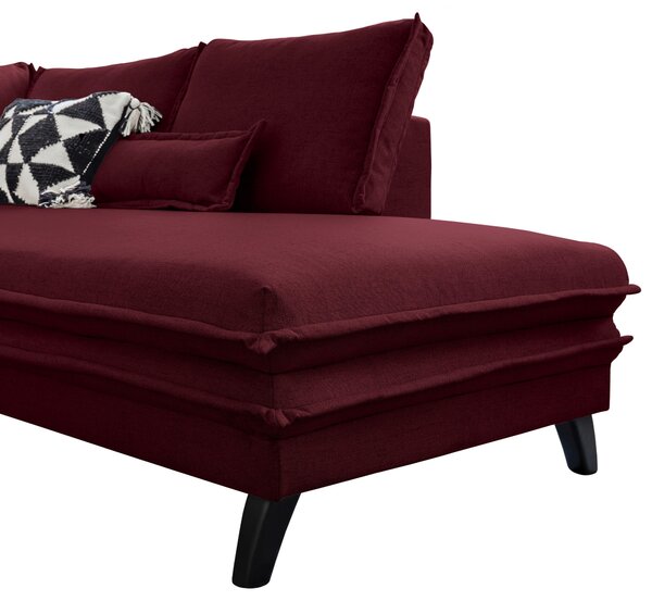 SEDACIA SÚPRAVA, textil, bordová P & B - Sedačky, Online Only