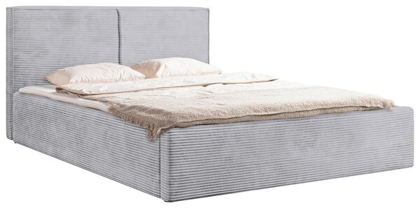 ČALÚNENÁ POSTEĽ, 140/200 cm, svetlosivá P & B - Online Only spálne, Online Only