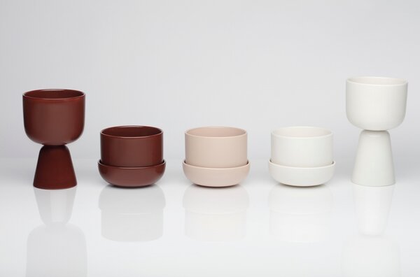 Iittala Kvetináč Nappula S, hnedý