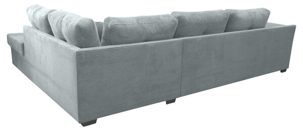 ROHOVÁ SEDAČKA, textil, svetlosivá Carryhome - Sedačky, Online Only