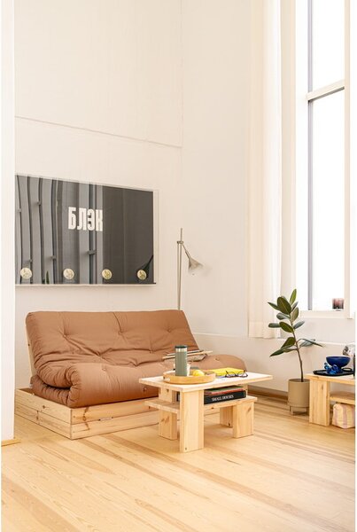 Béžová rozkladacia pohovka 145 cm Flip – Karup Design