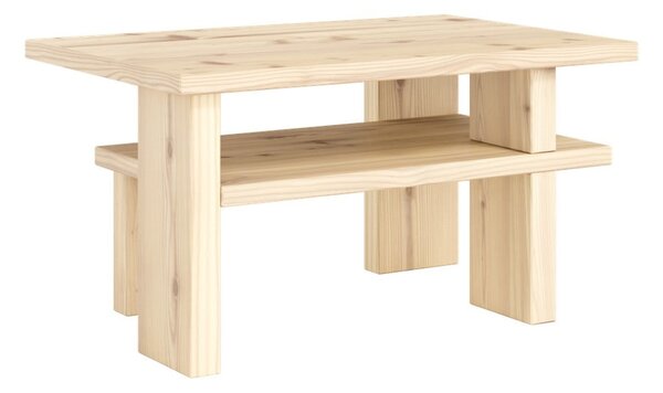 Konferenčný stolík z borovicového dreva v prírodnej farbe 45x68 cm Japan – Karup Design