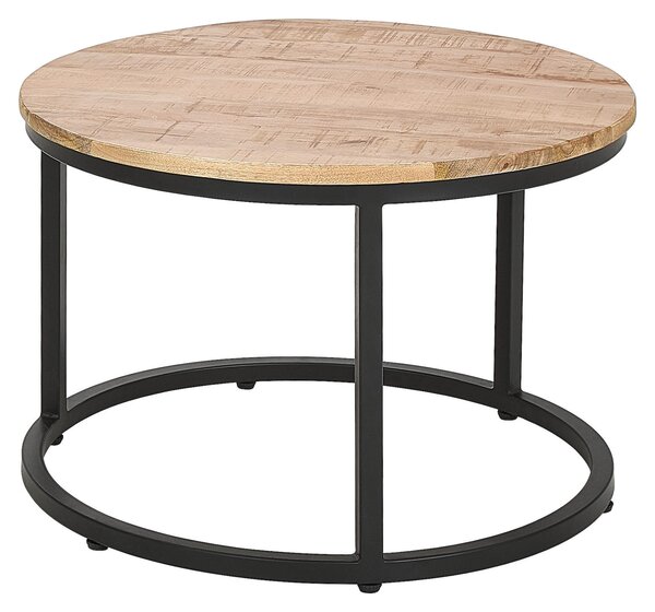 SADA KONFERENČNÝCH STOLÍKOV, prírodná farba, drevo, 60/80/60/80/42/45 cm Carryhome - Stolíky do obývačky