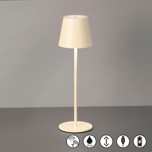 NABÍJATEĽNÁ STOLNÁ LAMPA, 11/36,5 cm - Interiérové svietidlá