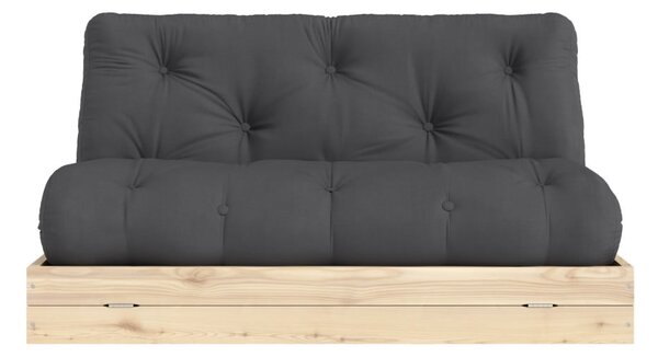 Tmavosivá rozkladacia pohovka 145 cm Flip – Karup Design