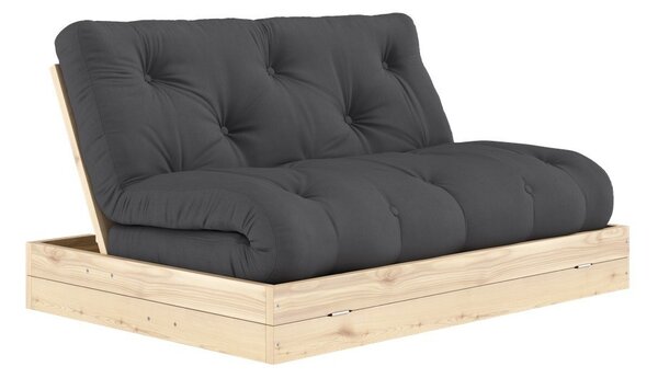 Tmavosivá rozkladacia pohovka 145 cm Flip – Karup Design