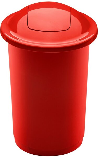 Odpadkový kôš na triedený odpad Top Bin 50 l, červená
