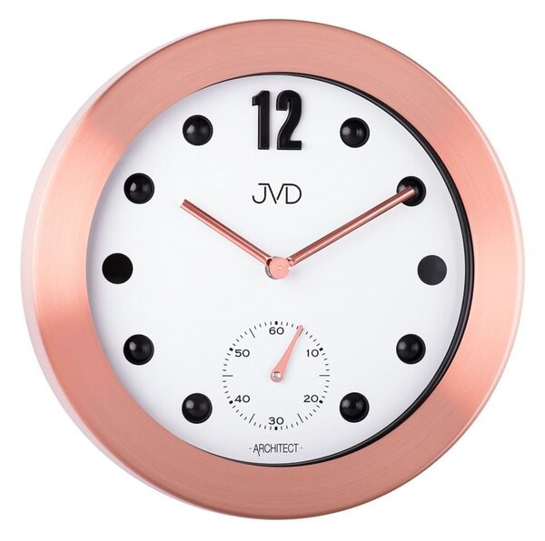 Dizajnové nástenné hodiny JVD architect HC07.3