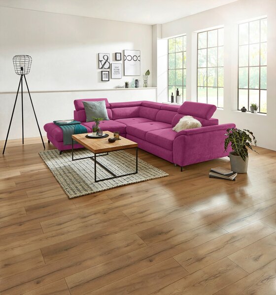 ROHOVÁ SEDAČKA, textil, magenta Stylife - Sedačky, Online Only