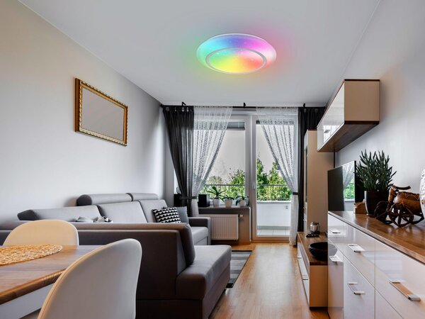 STROPNÉ LED SVIETIDLO, 50/9 cm Novel - Interiérové svietidlá