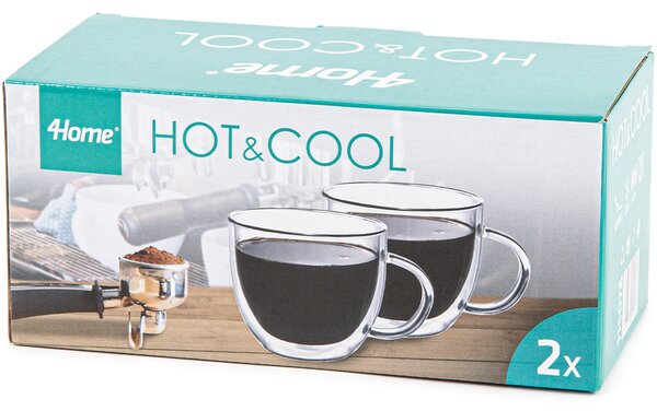 4Home Termo pohár Tea Hot&Cool 350 ml, 2 ks