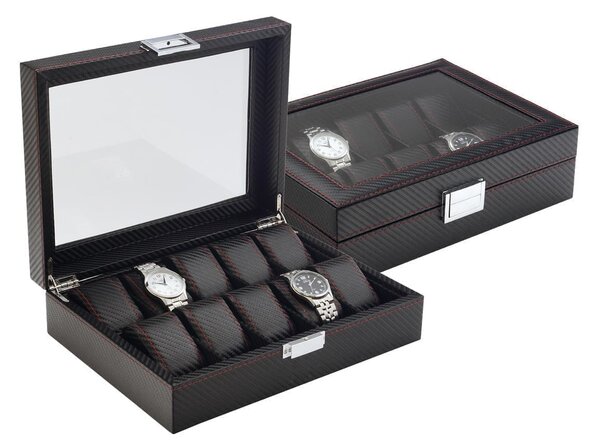 Kazeta na hodinky JK Box SP-698/A25 čierna