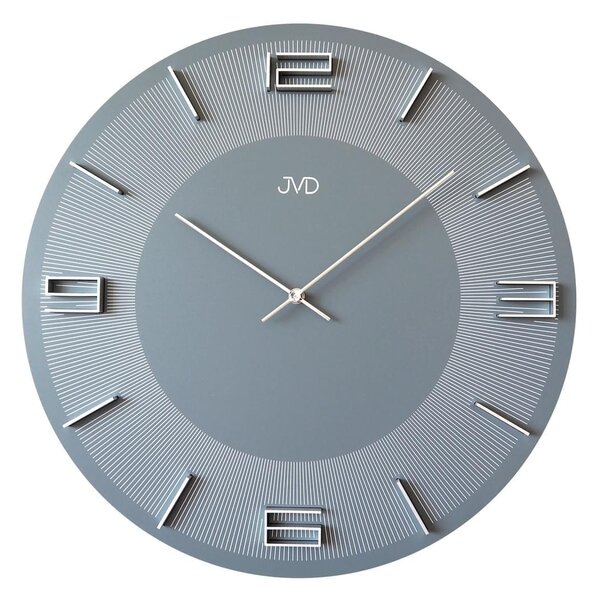 Dizajnové nástenné hodiny JVD HC34.2 šedé