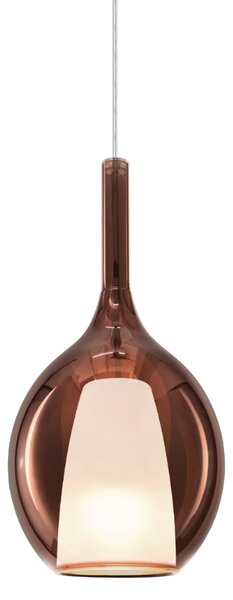 Závesné svietidlo 2x E27 medená IP20 Ideal Lux KALIQUE 360027