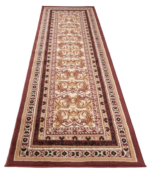 Koberec Atlas PP hnedý obdĺžnikový – nízky vlas 0,8 cm Rozmer: 80x200 cm