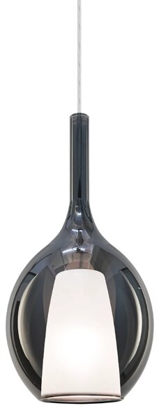 Závesné svietidlo 2x E27 dymová IP20 Ideal Lux KALIQUE 359984
