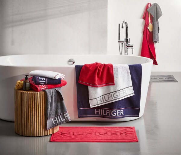 UTERÁK PRE HOSTÍ, 40/60 cm, biela Tommy Hilfiger - Kúpeľňový textil