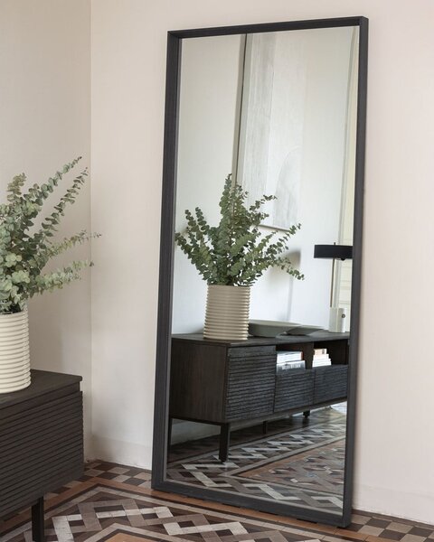 Nástenné zrkadlo 80x180 cm Nerina Dark – Kave Home