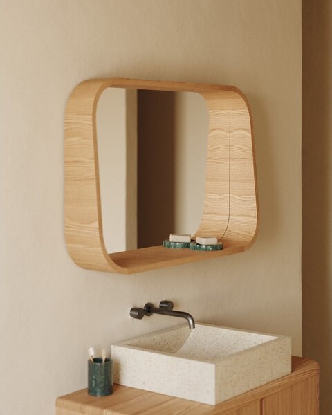 Nástenné zrkadlo 90x60 cm Salaya – Kave Home