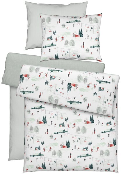 POSTEĽNÁ BIELIZEŇ, flanel, viacfarebná, 140/200 cm Esposa - Obliečky & plachty