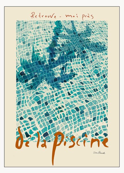 Plagát La Piscine