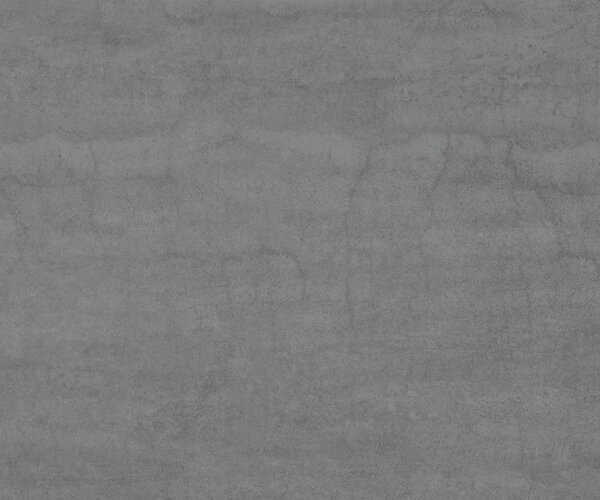 DELIFE Konzolový stolík Edge zaoblený 180×40 cm keramika betónová sivá Conos kov čierna