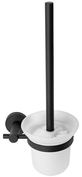 Toaletná kefa Black 322234C LEO