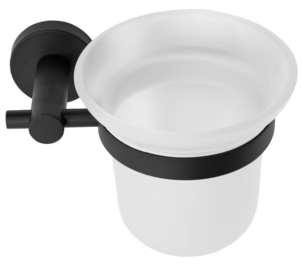 Toaletná kefa Black 322234C LEO