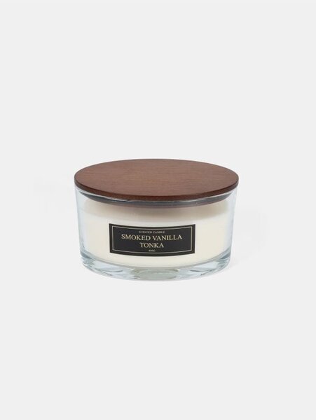 Sinsay - Voňavá sviečka Smoked Vanilla Tonka - čierna