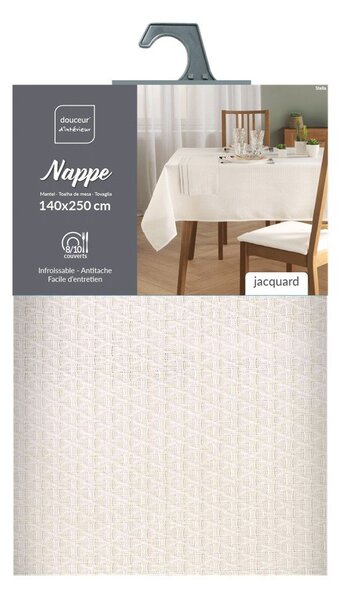 Obrus z žakára 140x250 cm Stella – douceur d'intérieur