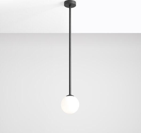 Aldex PINNE BLACK | Jednoduchá stropná lampa v čiernom prevedení Veľkosť: L