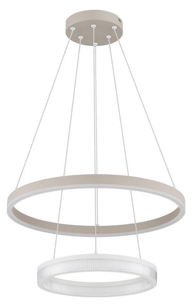 Závesné svietidlo LED 3000K piesková, biela IP20 GLOBO lighting ZARA 48046H1