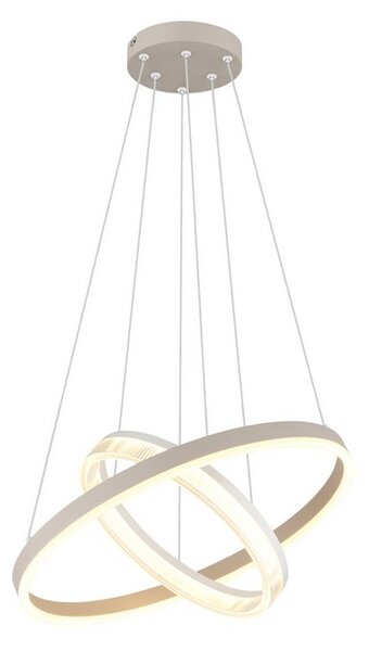 Závesné svietidlo LED 3000K piesková, biela IP20 GLOBO lighting ZARA 48046H1