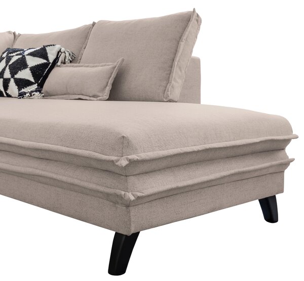 SEDACIA SÚPRAVA, textil, taupe P & B - Sedačky, Online Only