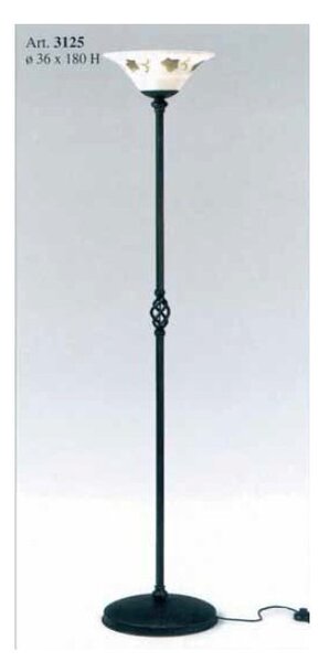 GALBUSERA Kovaná stojaca lampa model 3125