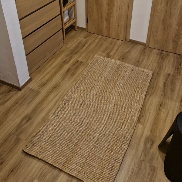 Hanse Home , Kusový koberec Bouclé Jute 105974 Natural Golden, 120x170, béžová, chodba / predsieň