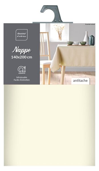 Obrus 140x200 cm Essentiel – douceur d'intérieur