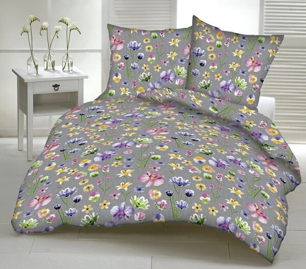 Obliečky flanelové Hintertux 200x140cm+90x70cm TiaHome